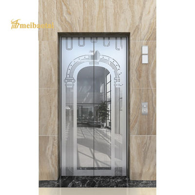 Harga bagus SS304 Elevator Stainless Steel Sheet Terukir Lapisan Warna Pvd 1219x2438mm on line