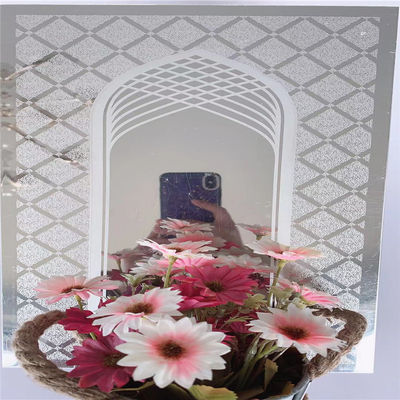 Oem Etched Stainless Steel Sheet GB Standar Film PVC 7C Normal