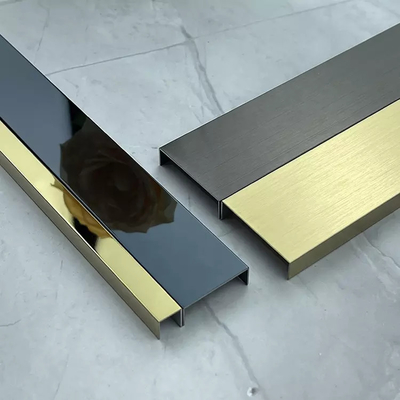 Emas / Perak / Hitam / Mawar Emas Karpet stainless steel untuk pasar Asia Tenggara