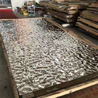 Hot Sell Silver Mirror Air Ripple Sheet Dekorasi Langit-langit,KTV, Lemari