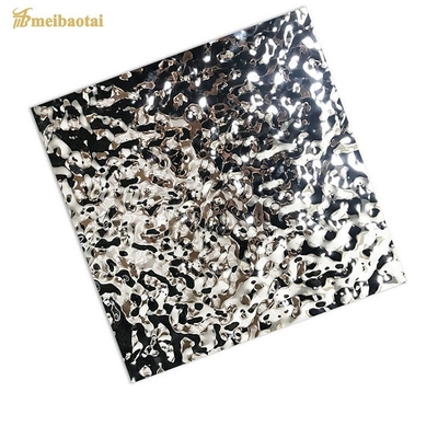 1219 * 2438mm Lembaran Stainless Steel Riak Air Bentuk Datar Empat Kaki