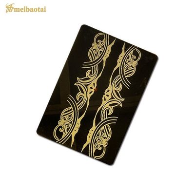 Lembaran Lift Baja Tahan Karat 304 Ukuran 8 kaki X 4 kaki Tebal 1.0mm dengan Permukaan Poles/Etched untuk Pelat Lift Dekoratif