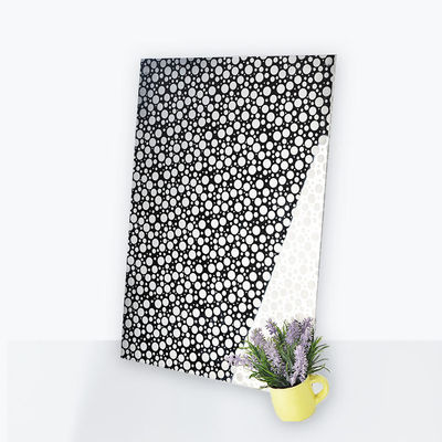 Harga bagus Silver Super Mirror Terukir Lembaran Stainless Steel Tebal 1.00mm on line