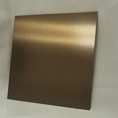 Harga bagus Di sikat Selesai Disesuaikan Plating Warna SS Lembar Empat kaki Hairline Lembar Baja Rustless on line