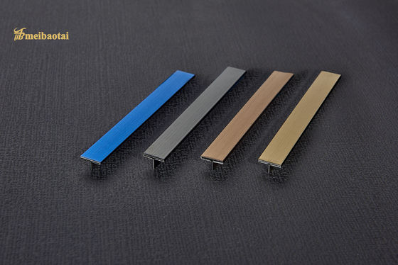 Harga bagus Ukuran yang disesuaikan 304 stainless steel U Profile dengan PVD warna-warni selesai on line