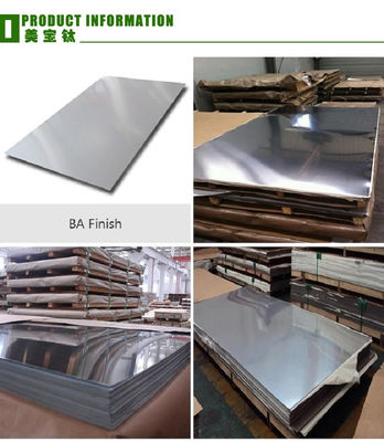 Harga bagus Pelat Baja Tahan Karat Gulung Dingin Berkelanjutan Finishing BA Ukuran yang Dapat Disesuaikan untuk Aplikasi Industri on line