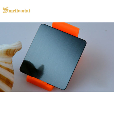 Black Mirror Rose Gold Berwarna Stainless Steel Lembaran Logam 4x8