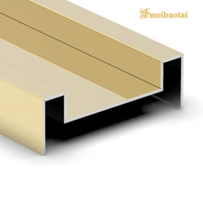 Harga bagus Profil Warna M U L T V A Stainless Steel Tile Trim Kaki T6x8 Tahan Karat on line