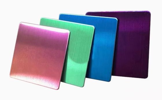 Berkelanjutan 201 Grade Mirror NO.4 Hairline Cold Rolled Plate dan Lembar Baja Rustless