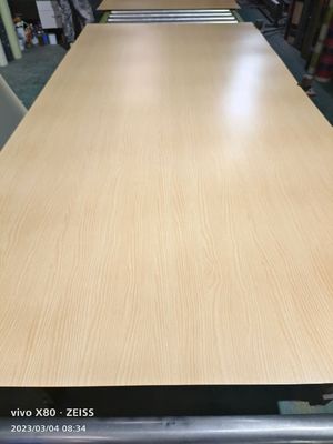 Harga bagus Dekorasi Imitasi Kayu Padat Biji Lembar Baja Rinsless 3D Dinding on line