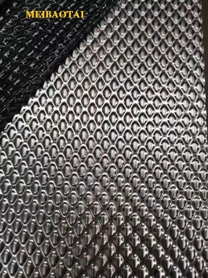 Lembar baja tahan karat bertekstur standar ASTM 2438mm Panjang