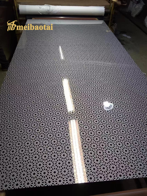 Perak Cermin Dekoratif diukir 201 Lembar stainless steel