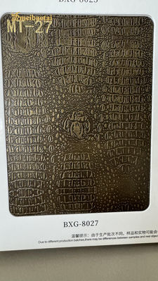 Harga bagus 304 Pola Kamuflase Imitasi Anti-Bronzing Lembar Baja Rostless on line