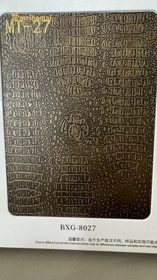 Harga bagus 201 304 Dekorasi Imitasi Tembaga Antik Lembar Baja Rust 3D Dinding on line