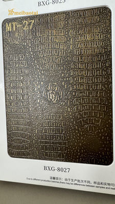 Harga bagus 3D Wall Imitasi Perhiasan Tembaga Antik Lembar Baja Rostless on line