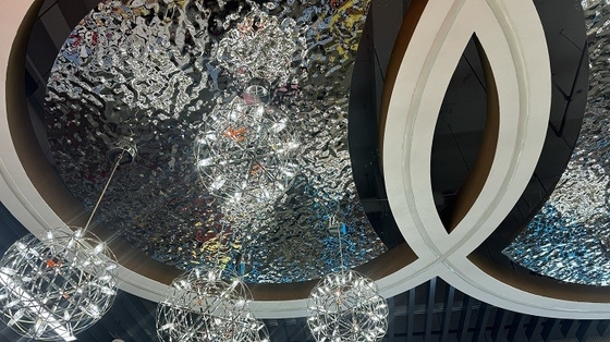 Cermin Air Ripple Lembar stainless steel Dekorasi Langit-langit Kamar hotel
