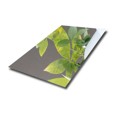 Harga bagus Silver Mirror Polished Stainless Steel Sheet Ketebalan 0,3-1,2 mm on line