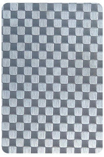 Harga bagus DIN standar stainless steel embossed sheet Square pola hiasan piring on line