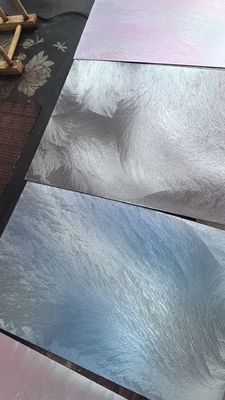 Harga yang bagus Model sikat warna modis Piring stainless steel Studio dekorasi on line