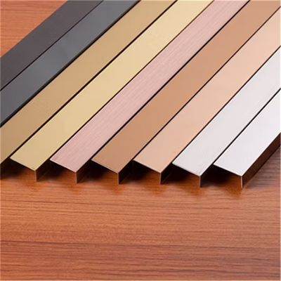 Harga bagus Produsen U Profile 304 stainless steel Tile Trim U Tile Trim on line