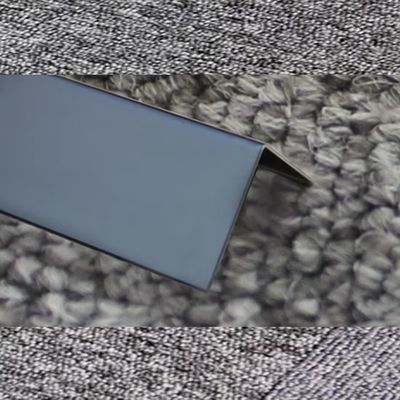 304 stainless steel L Profile Tile Trim dengan Lapisan Warna PVD dan Panjang 2438mm untuk Dekorasi Interior