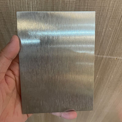Harga bagus 304 Grade Satin Finish Hairline Lembar stainless steel 1219x2438mm untuk meja dapur on line