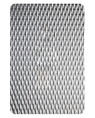 Harga bagus ss304 201 Silver mirror 5WL stainless steel embossed sheet dekorasi dinding on line