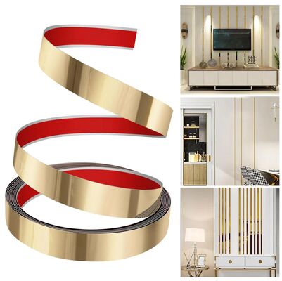 Harga bagus Luxury stainless steel dekoratif flat bar trim untuk furnitur & dinding on line