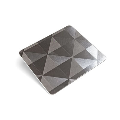 Harga bagus Pelat Logam Lembaran Stainless Steel Timbul Desain Populer on line