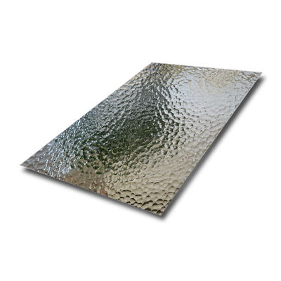 Harga bagus Lembaran Logam Panel Dekoratif Stainless Steel yang Dicap Palu Cermin on line