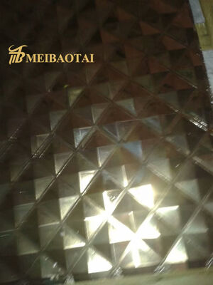 Harga bagus Desain Sisik Ikan Lembaran Stainless Steel Cermin Emas untuk Panel Dinding Dekoratif online