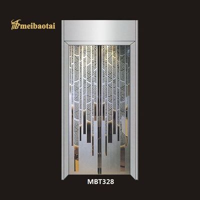 Pelat Baja Tahan Karat Lift Grade SS304 Standar AISI Pola Tidak Beraturan untuk Lift