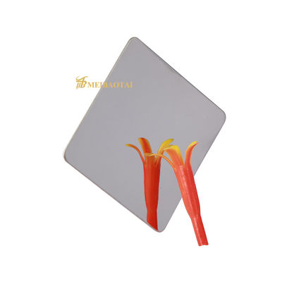 Harga bagus Panel Dinding Dapur Baja Tahan Karat Dekoratif Finishing Cermin Ketebalan 0.65mm dengan Material JISCO on line