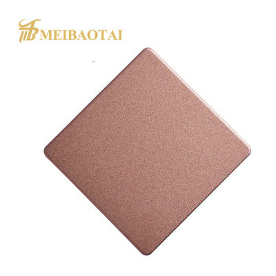 Harga bagus Lembaran Stainless Steel Dekoratif Sandblasted SS 304 Bahan 4x8 Kaki on line