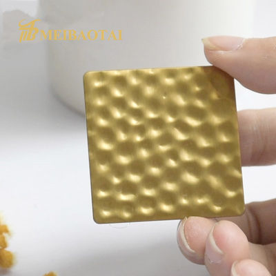 Harga bagus Lembaran Stainless Steel Timbul Dicap 0.75mm Tebal 200HV Hardness on line