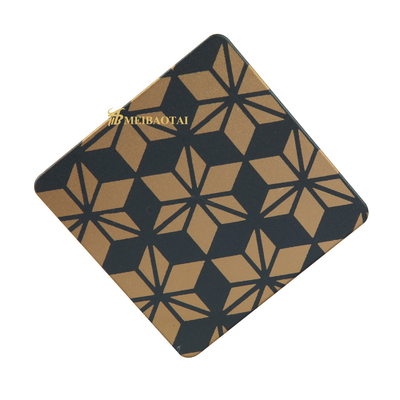 Lembaran Baja Stainless Tergores Kepingan Salju, Lembar GB 304 Stainless Steel 1219x2438mm