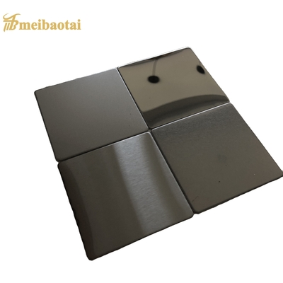 SUS304 Mirror Finish Plat Stainless Steel, Lembar Berwarna 2000mm Ss