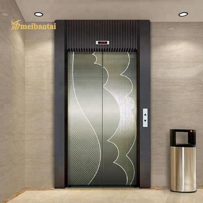 Harga bagus 0.95mm Ketebalan 304 Lembar baja tahan karat dengan NO.4 Perawatan permukaan dan 1219x2438mm Ukuran untuk Lift on line