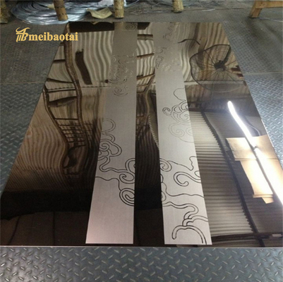 Elevator Elevator Stainless Steel Sheet 1.0mm-3.0mm Tebal Celah Tepi