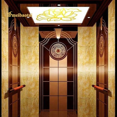 Lembar baja tahan karat 304 Mewah Ketebalan 1,0 mm dengan permukaan yang dipoles / terukir dan film PVC 7c ganda untuk dekorasi lift