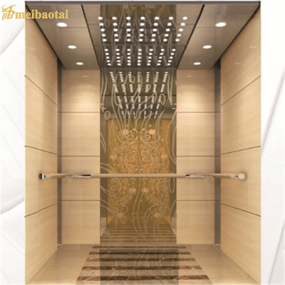 8ft X 4ft Elevator Stainless Steel Sheet EN Standar Dengan Film PVC 7c