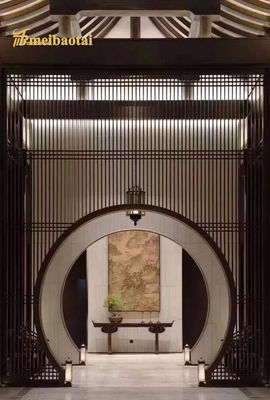 Harga bagus Beauty Screen Grosir Custom ruang tamu Kayu Lipat Pembagian Dua Sisi Pembagian Ruang Dekorasi on line