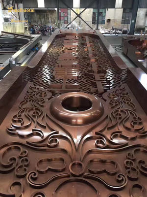 Harga bagus 304 MBT Stainless Steel Room Divider Slit Edge Untuk Dekorasi Dapur on line