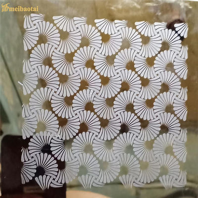 Harga bagus Cermin Terukir Stainless Steel Lembaran Ketebalan 0.3-3.0mm Dekorasi Lift on line