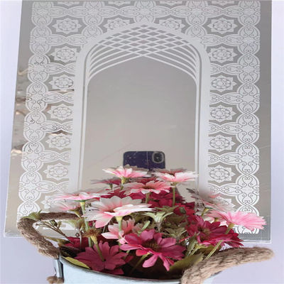 Harga bagus Super Mirror Finish Etched Stainless Steel Sheet 1219x3048mm Ukuran Berkualitas 304 Baja Rinsless on line