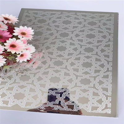 Lembaran Etsa Baja Tahan Karat Standar DIN 304 dengan Finishing Poles dan Ketebalan 1.15mm