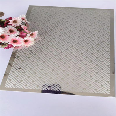 Harga bagus 1.15mm Ketebalan 304 Piring stainless steel dengan selesai dipoles mengukir lembaran stainless steel on line