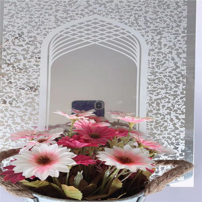 Harga bagus Lembaran Stainless Steel AISI Terukir, Cermin Finish Ss Sheet Ketebalan 1.12mm on line