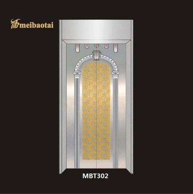 Harga bagus 0.65mm Ketebalan 304 Grade Etched Mirror Stainless Steel Sheet untuk dekorasi lift on line