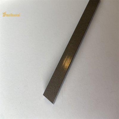 U Slot Dekoratif Stainless Steel Tile Trim 201 304 Warna HL Sandblast Finish